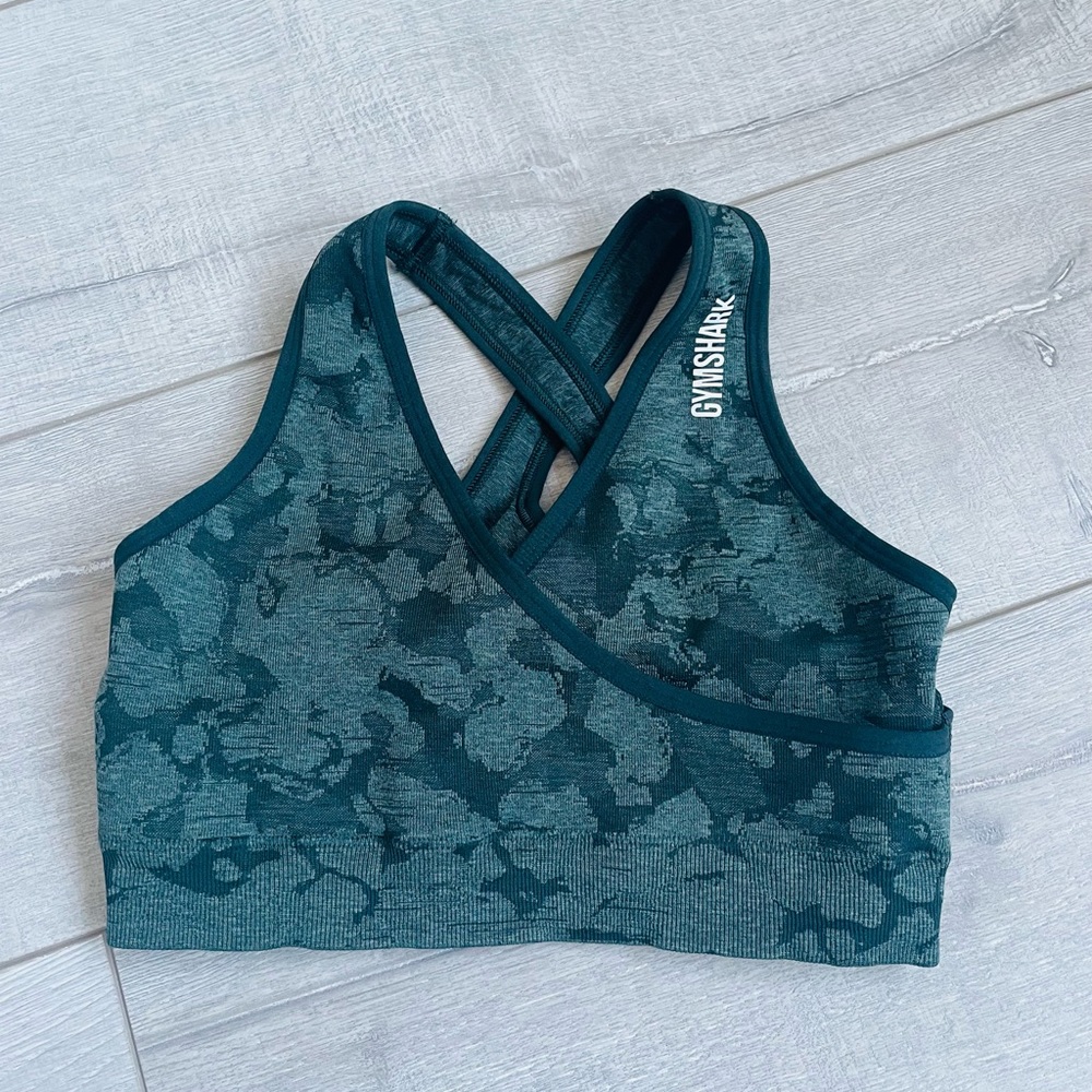 Gymshark Adapt Camo Seamless Sports Bra S